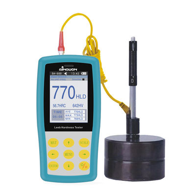 Testeur de dureté des métaux à écran couleur portable Leeb Machine SH-500 Équipement de laboratoire