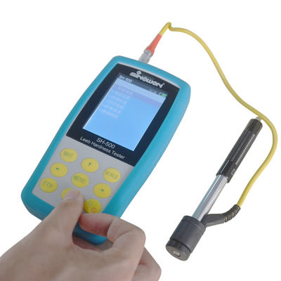 Testeur de dureté des métaux à écran couleur portable Leeb Machine SH-500 Équipement de laboratoire