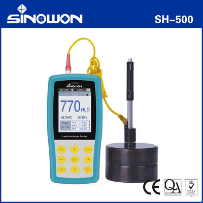 Testeur de dureté des métaux à écran couleur portable Leeb Machine SH-500 Équipement de laboratoire