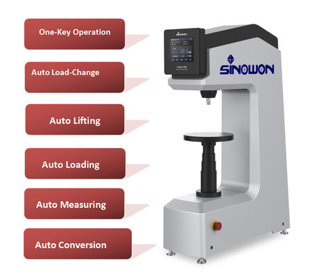 Testeur de dureté de Rockwell numérique entièrement automatique et intelligent ASTM DIN Conversion Standard iRock-TR1