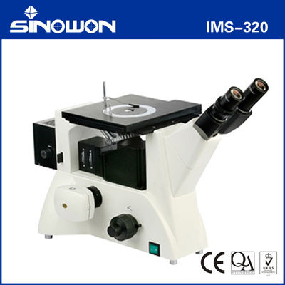 Microscope optique métallurgique inversé 30 mmx30 mm Plage de mouvement Certifié CE