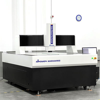Machine de mesure de la vision automatique de grand voyage outil de mesure de type pont de haute précision