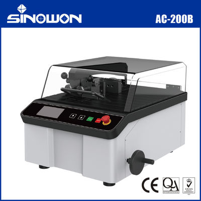 Machine automatique de découpe métallurgique à section de précision de table AC-200B