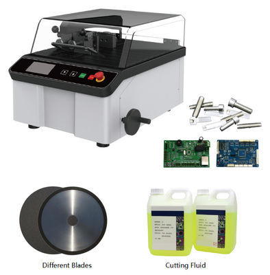 Machine automatique de découpe métallurgique à section de précision de table AC-200B