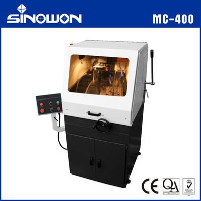 5.5KW Durable Manuel abrasif machine de coupe MC-400 Pour les métaux ferreux