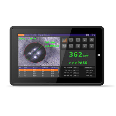 Système de mesure de dureté de Brinell numérique optique portable