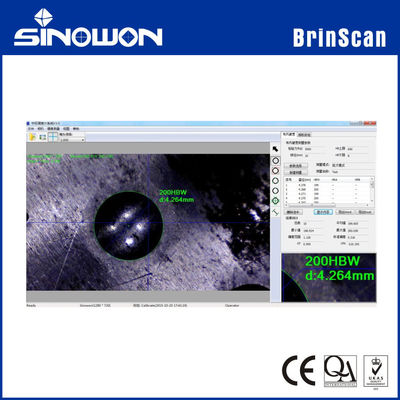 Système de mesure de dureté de Brinell numérique optique portable