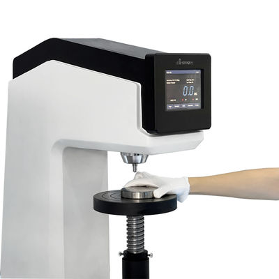 Testeur de dureté semi-automatique intelligent Testeur de dureté numérique jumeau Rockwell