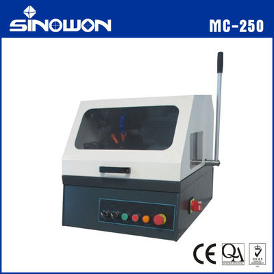 2.2KW Machine de découpe métallurgique Roue d'alimentation manuelle Coupeuse abrasive MC-250