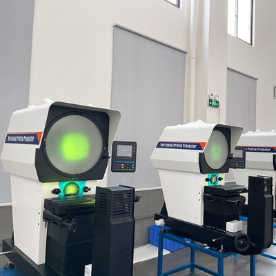 Projecteur de profil numérique à mesure horizontale Ø400 mm intégré à une mini-imprimante