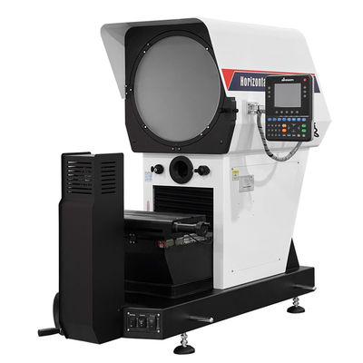 Projecteur de profil numérique à mesure horizontale Ø400 mm intégré à une mini-imprimante